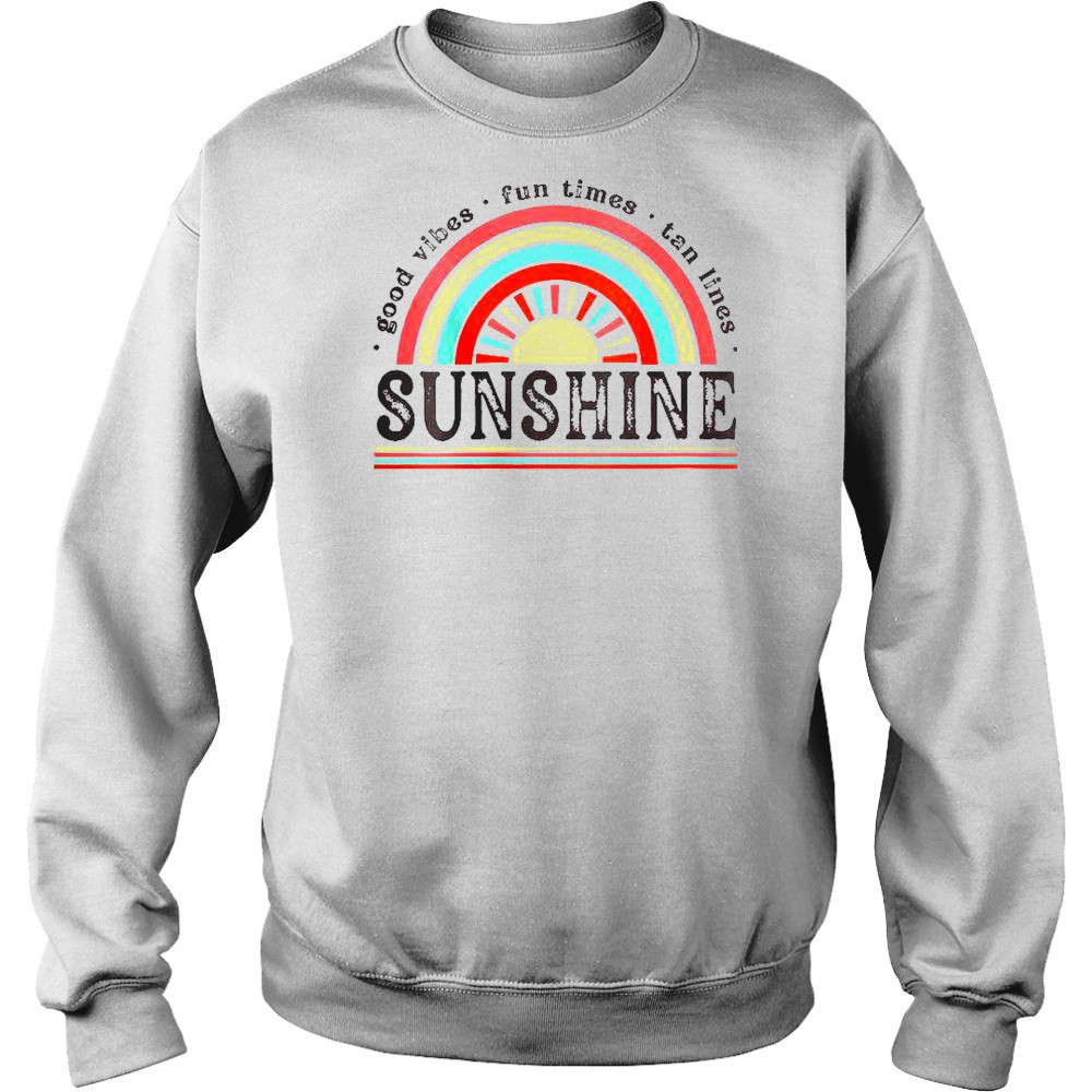 Vibe Fun Times Tan Lines Sunshine T-Shirt Hoodie