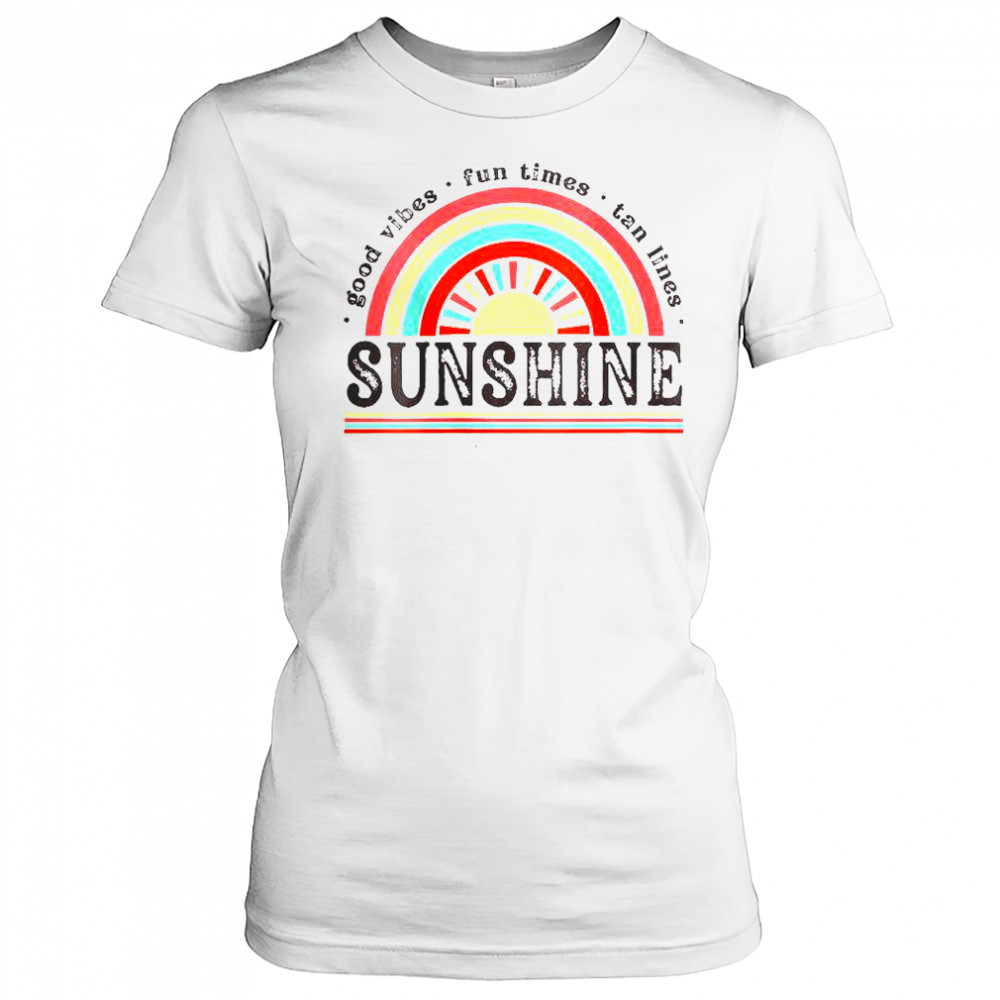 Vibe Fun Times Tan Lines Sunshine T-Shirt Women's T-shirt