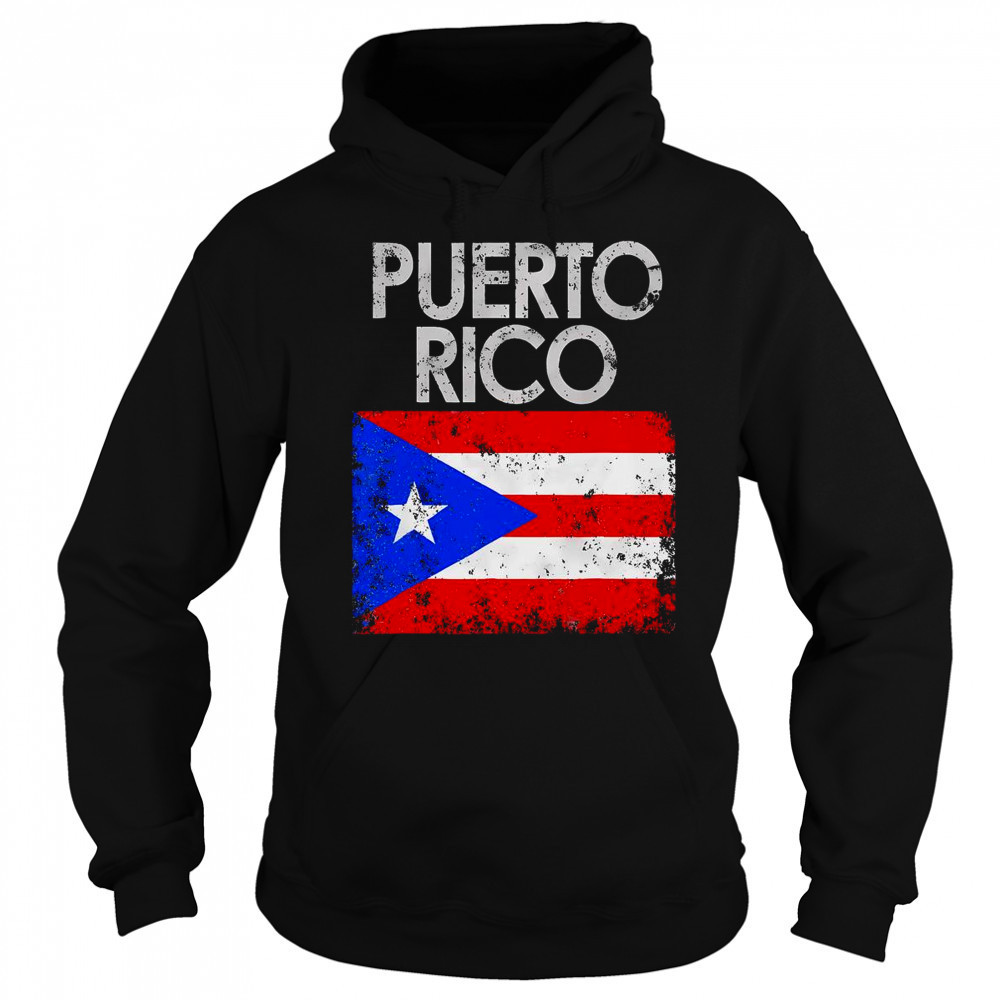 Vintage Puerto Rico Puerto Rican Flag Pride T-Shirt Sweatshirt