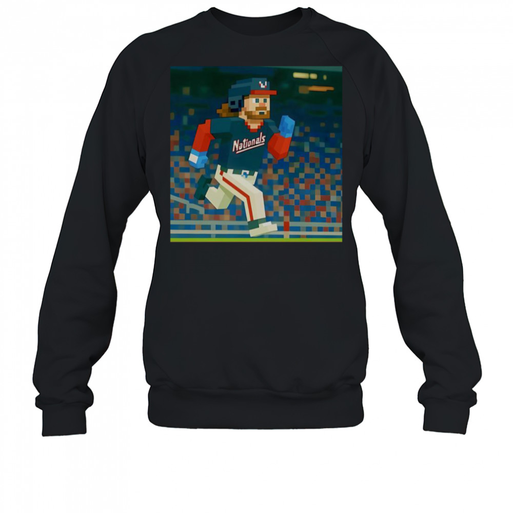 Washington Nationals Trevor Williams Game T-Shirt Sweatshirt