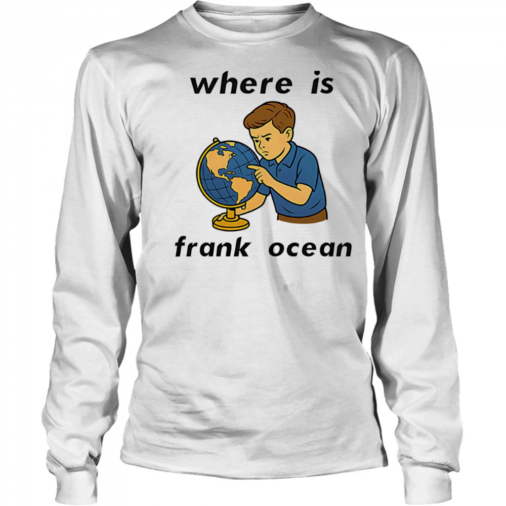 Where is Frank Ocean shirt Long Sleeved