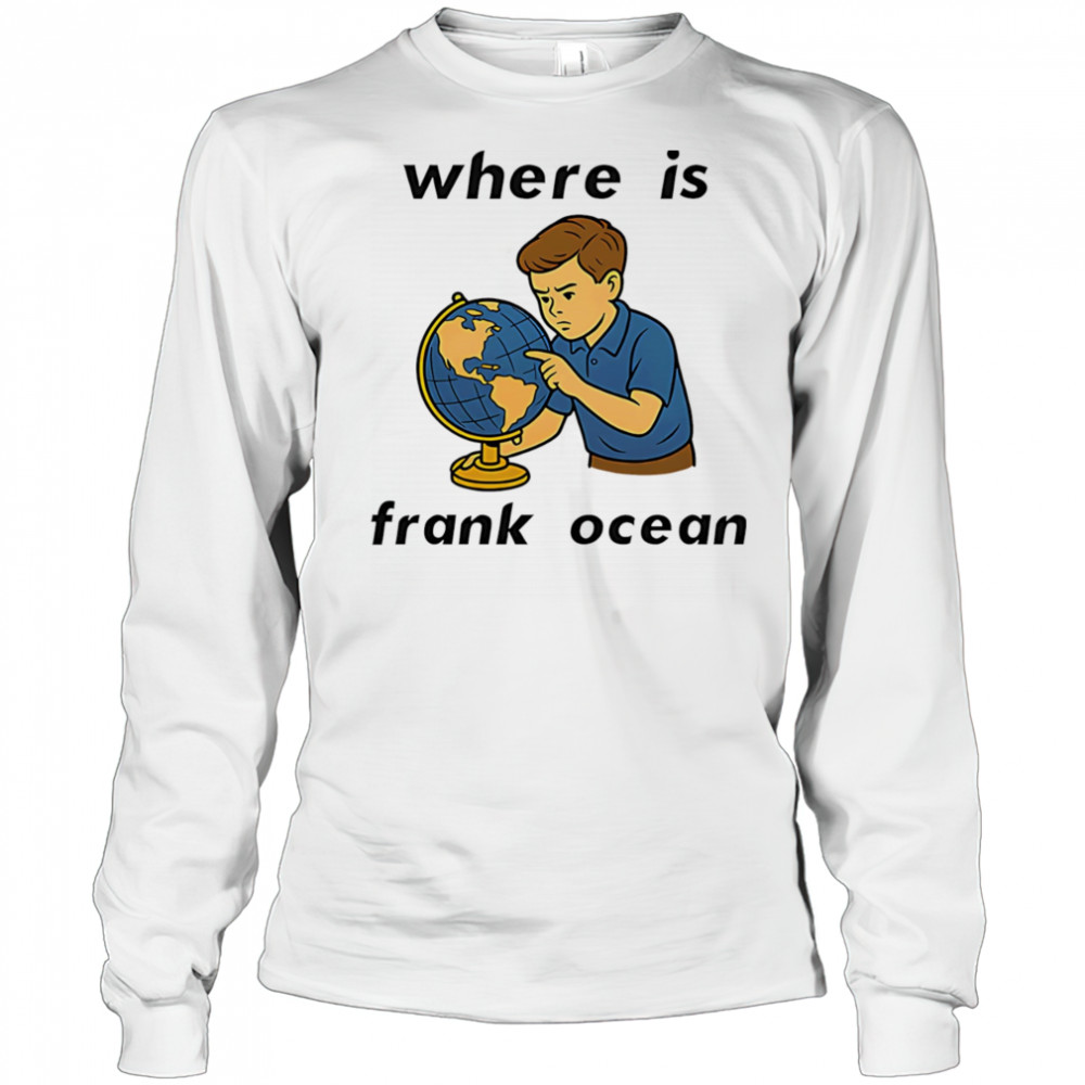 Where is Frank Ocean shirt Long Sleeved
