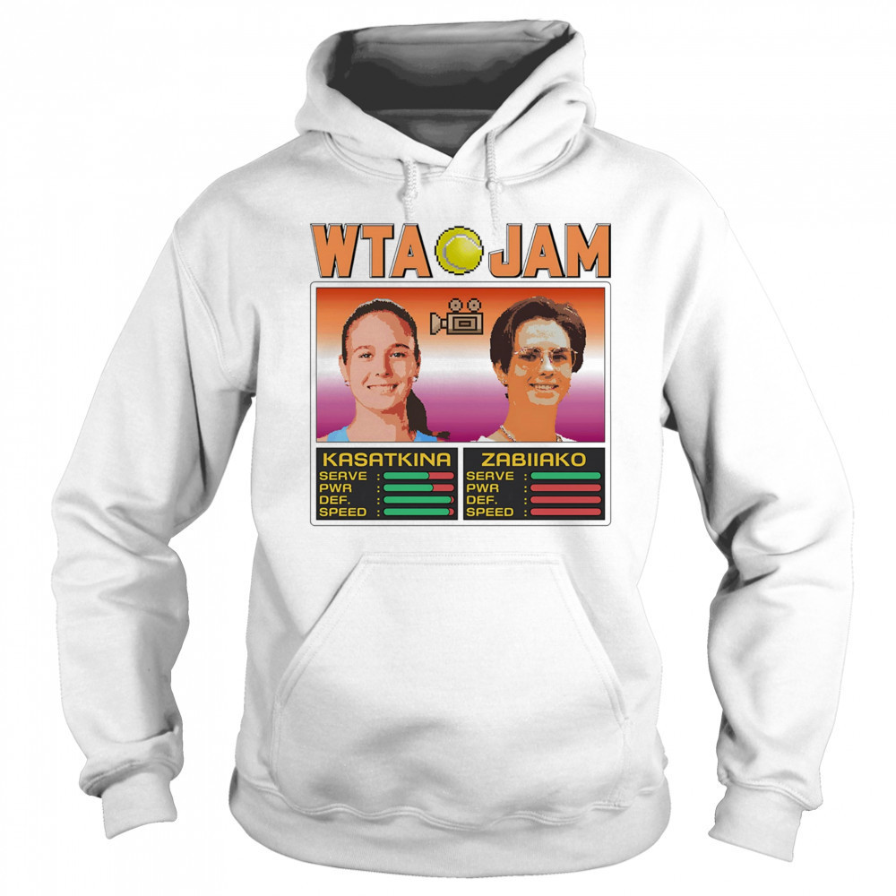 WTA Jam Kasatkina and Zabiiako shirt Sweatshirt