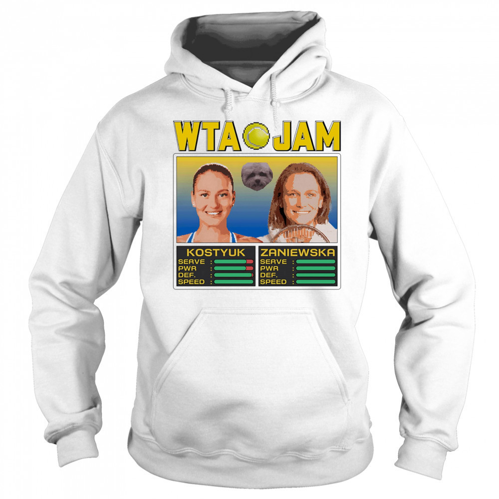 WTA Jam Kostyuk and Zaniewska shirt Sweatshirt