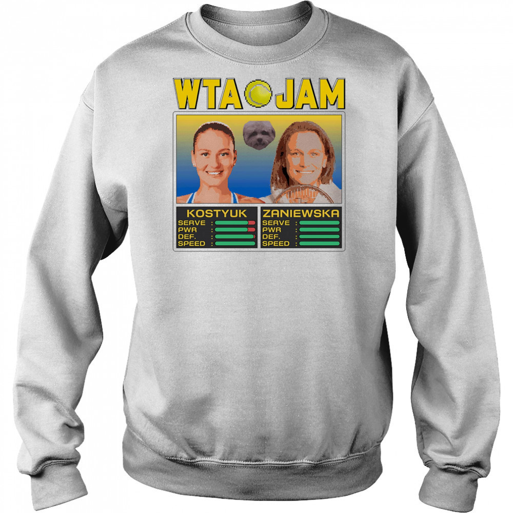WTA Jam Kostyuk and Zaniewska shirt Hoodie