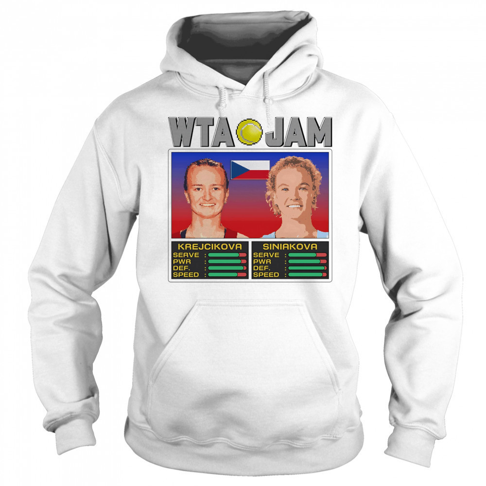 WTA Jam Krejcikova and Siniakova shirt Sweatshirt