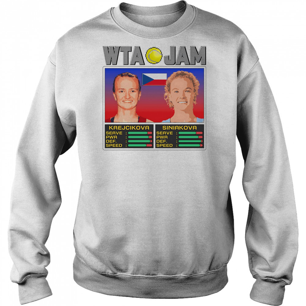 WTA Jam Krejcikova and Siniakova shirt Hoodie