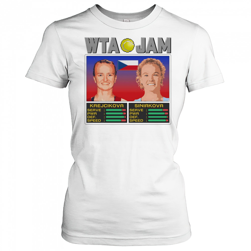 WTA Jam Krejcikova and Siniakova shirt Women's T-shirt