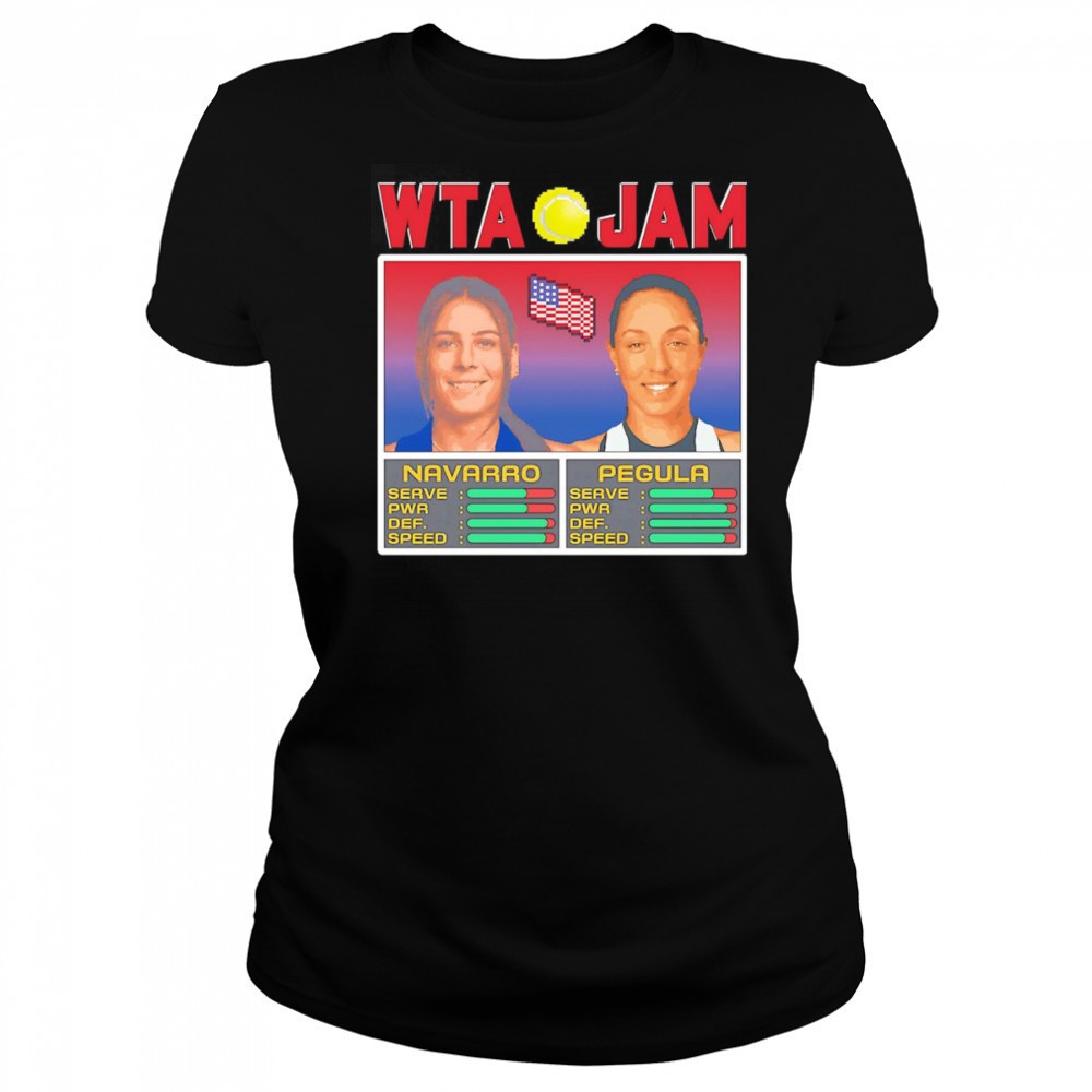 WTA Jam Navarro and Pegula shirt Women's T-shirt
