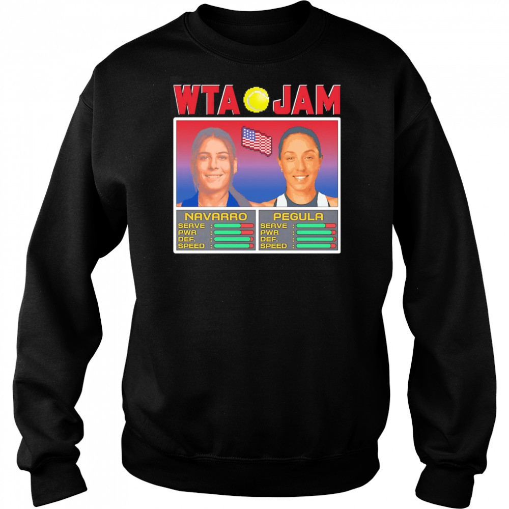 WTA Jam Navarro and Pegula shirt Hoodie