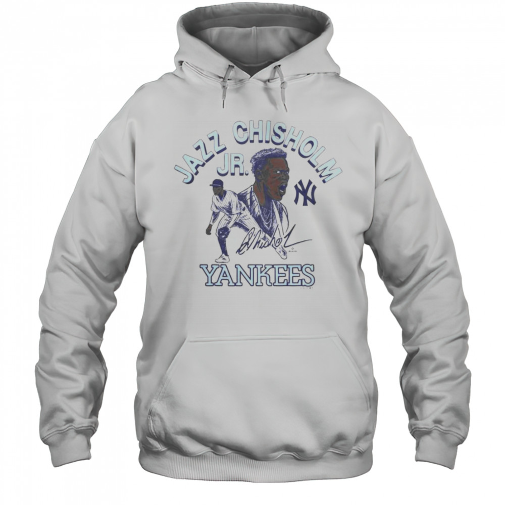 Yankees Jazz Chisholm Jr. Signature T-Shirt Hoodie