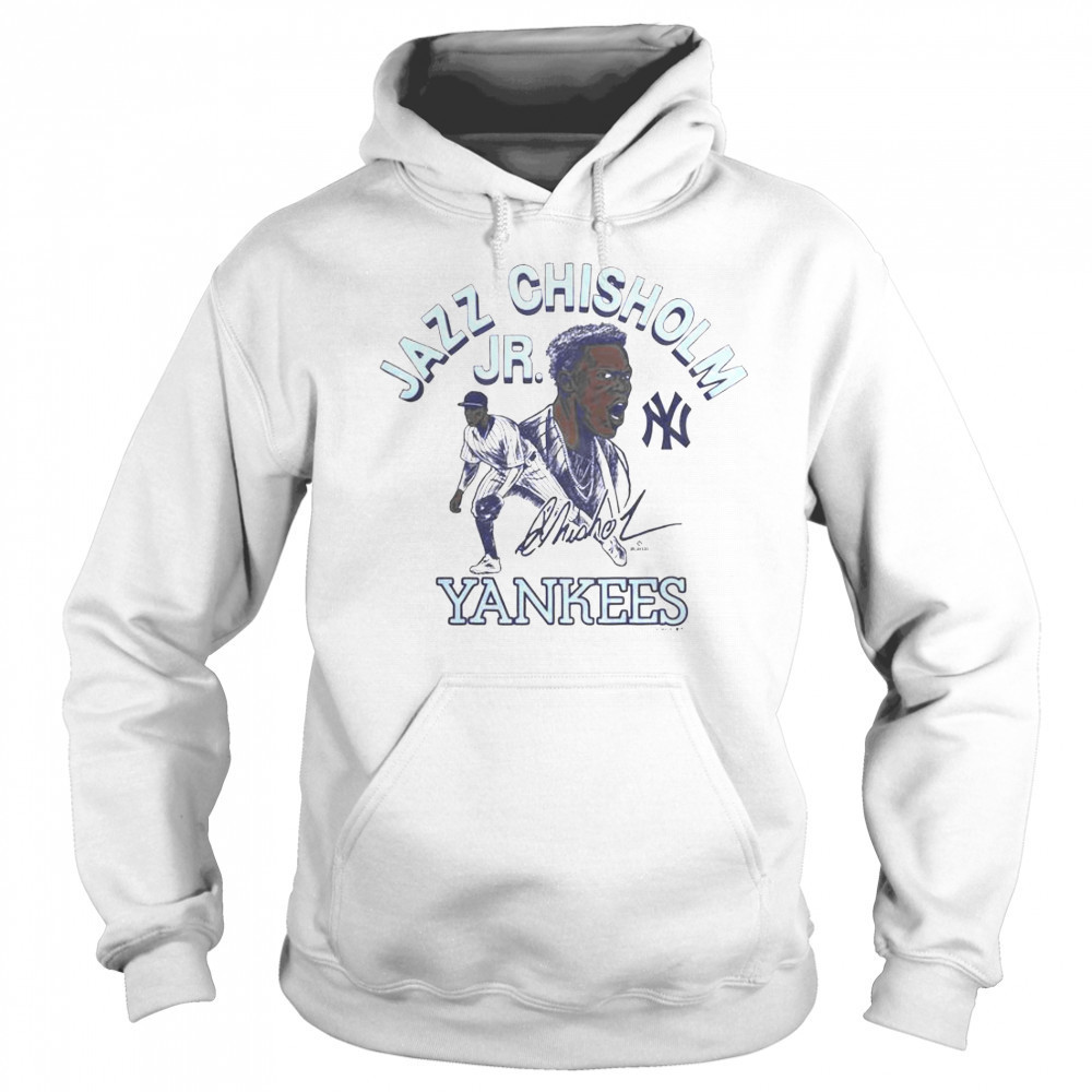 Yankees Jazz Chisholm Jr. Signature T-Shirt Sweatshirt