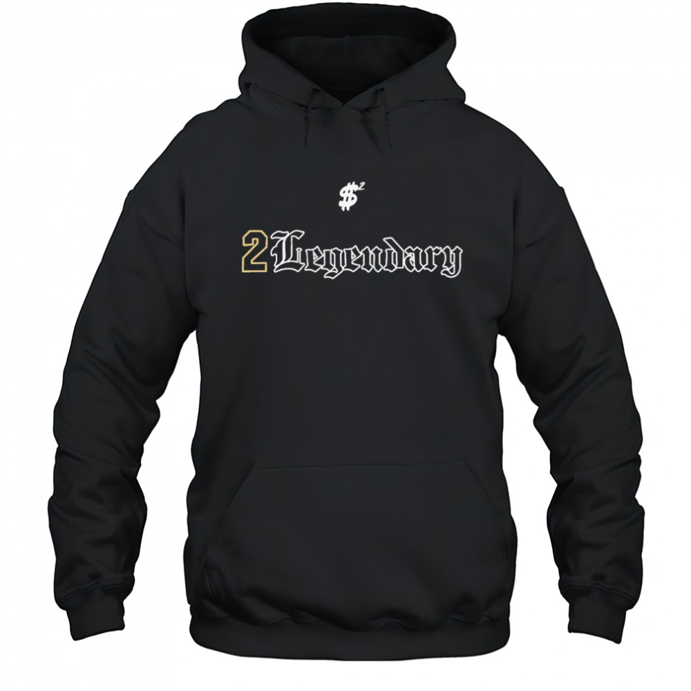 $2 2Legendary Logo T-shirt Hoodie