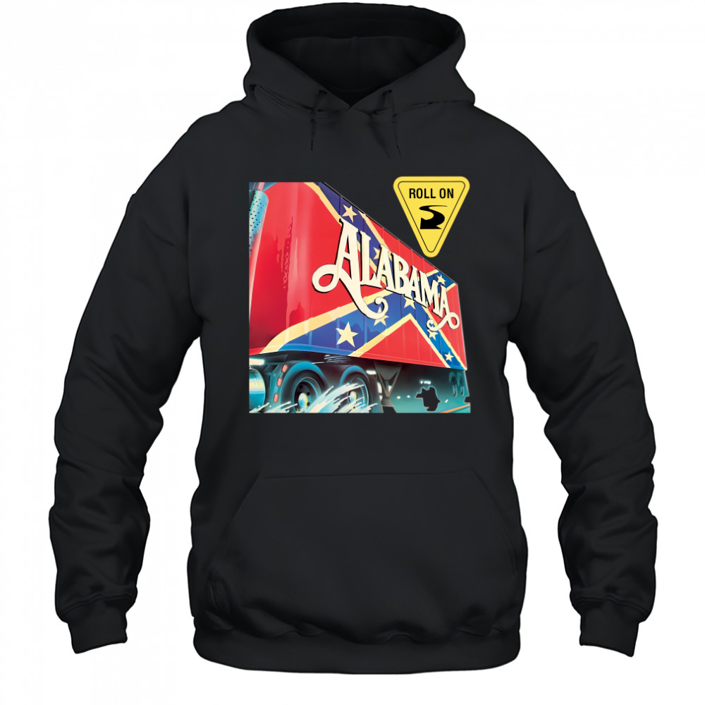 Alabama Band Roll On British Flag Hoodie