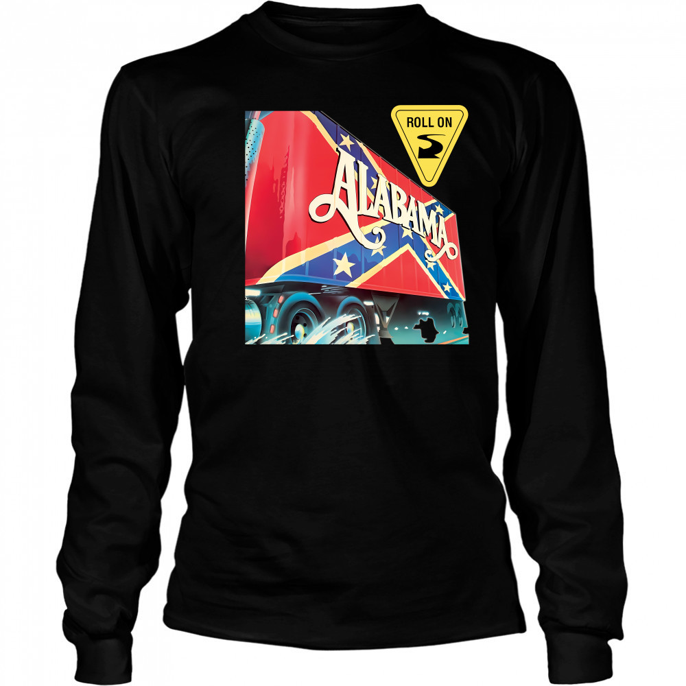 Alabama Band Roll On British Flag Long Sleeved
