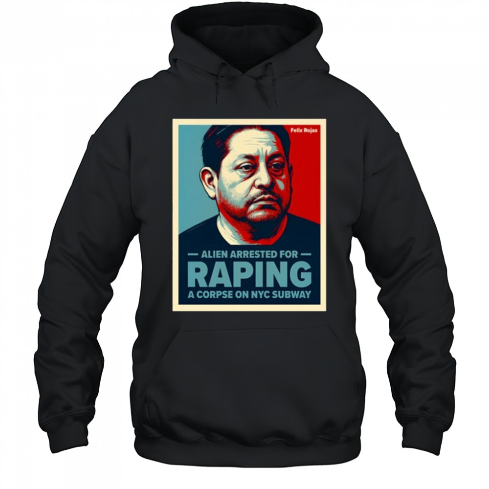 Alien Arrested For Raping A Corpse On Nyc Subway Retro Portrait t-shirt Hoodie