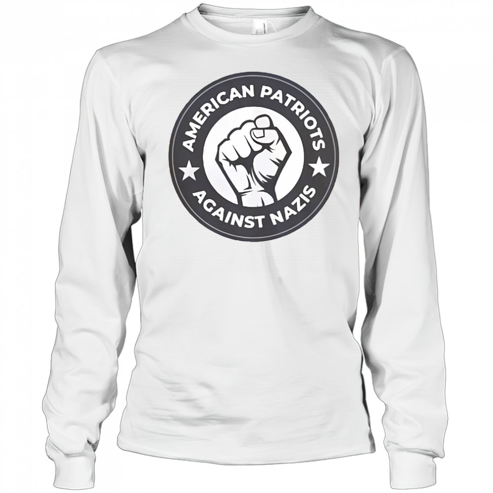 American Patriots Against Nazis T-Shirt Long Sleeved