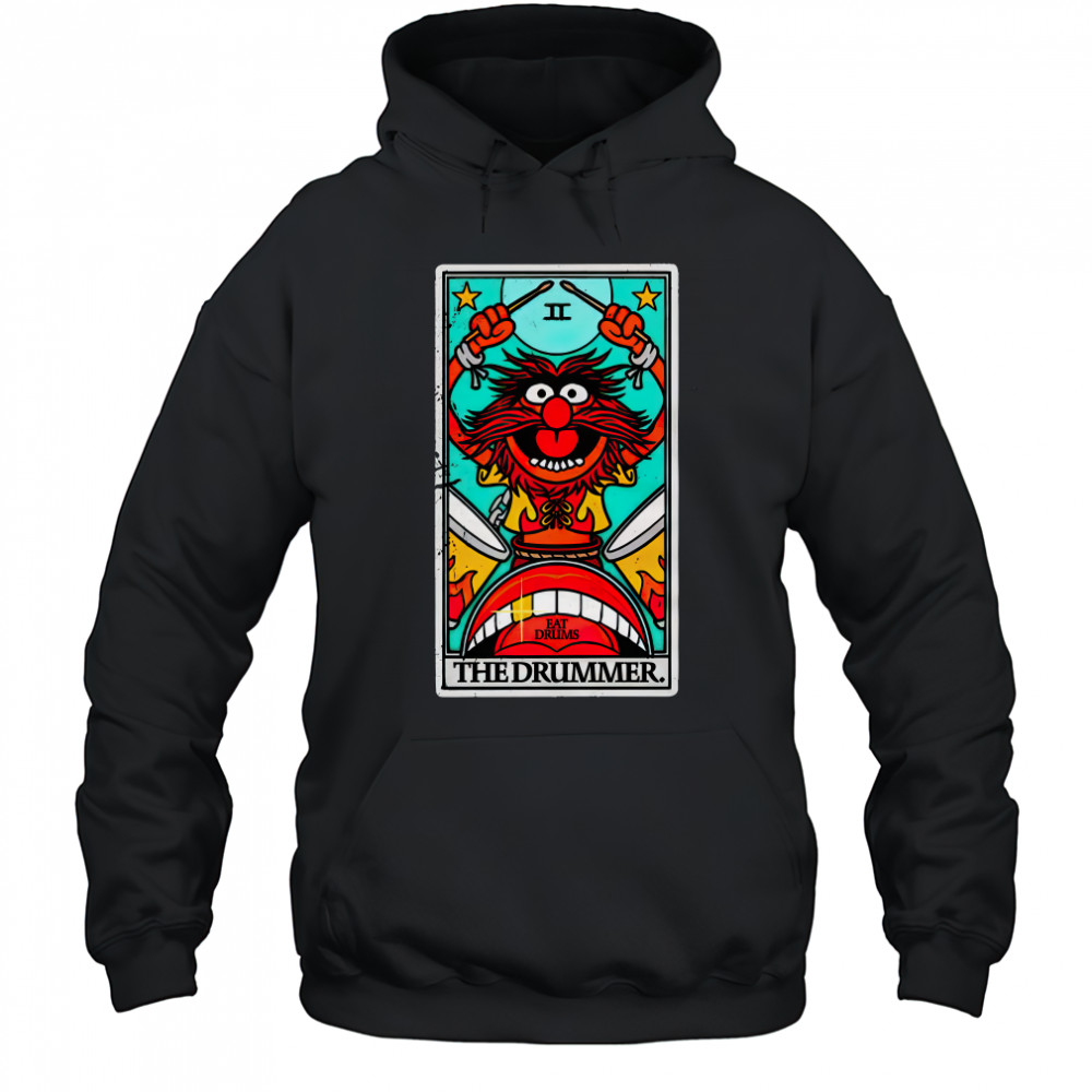 Animal The Muppets The Drummer tarot card Hoodie