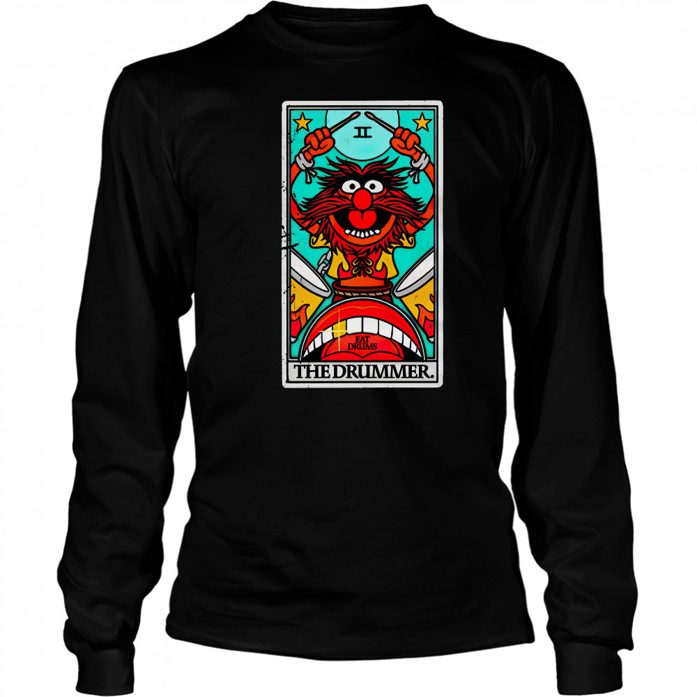 Animal The Muppets The Drummer tarot card Long Sleeved