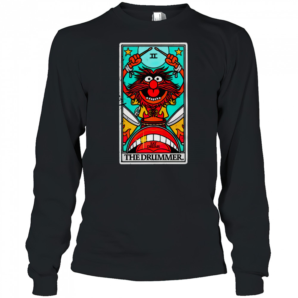 Animal The Muppets The Drummer tarot card Long Sleeved
