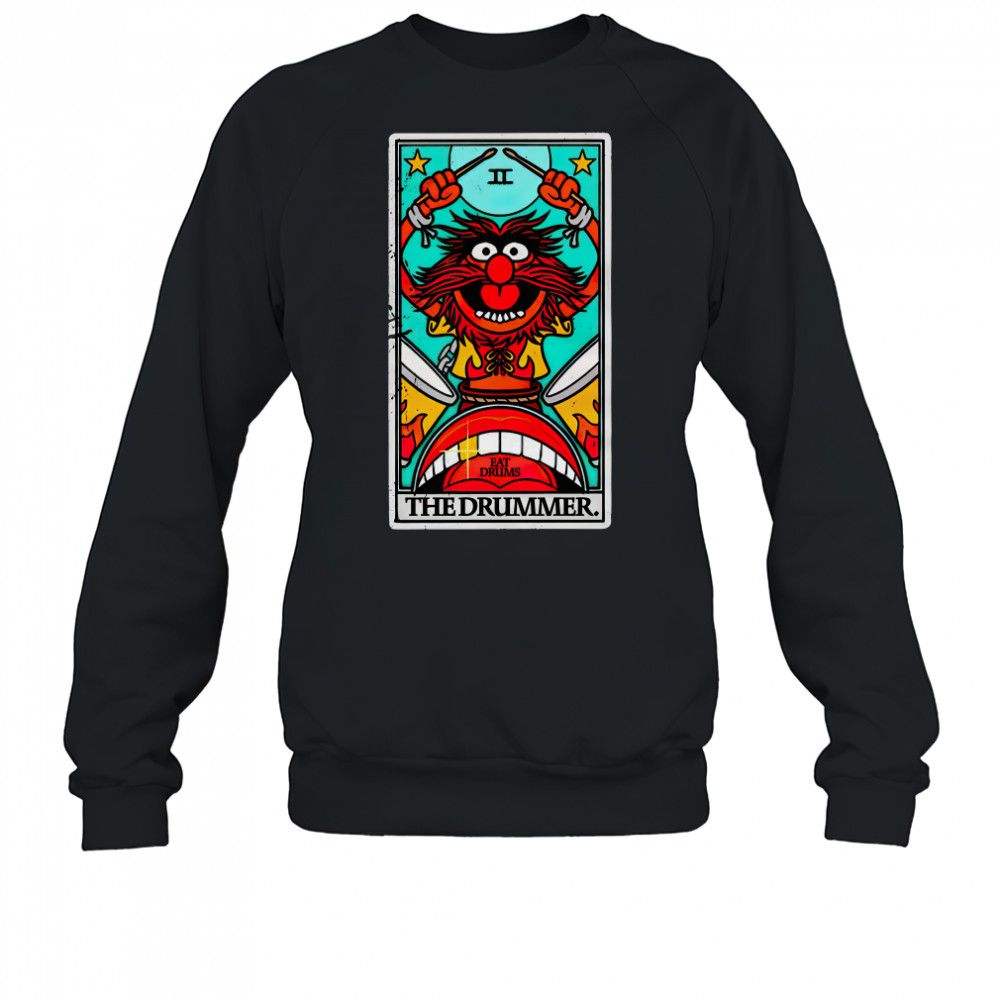 Animal The Muppets The Drummer tarot card Sweatshirt