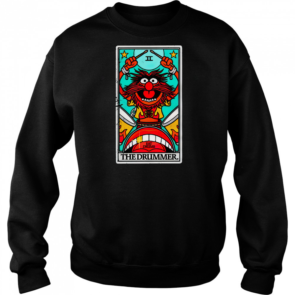 Animal The Muppets The Drummer tarot card Hoodie