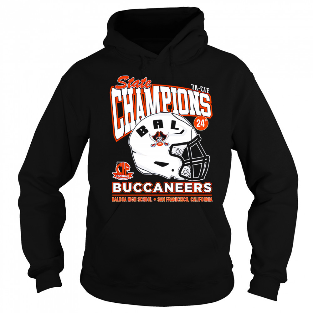 Balboa State Champs Buccaneers helmet shirt Sweatshirt