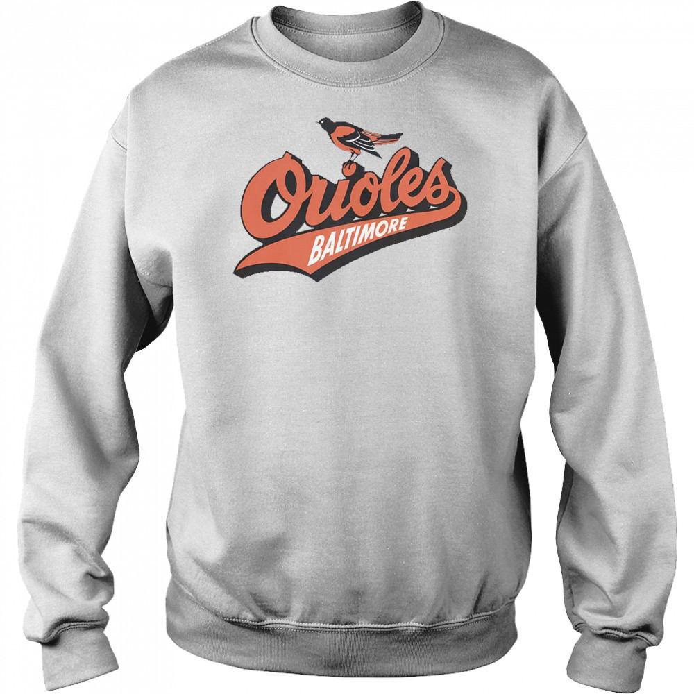 Baltimore Orioles Homage Gray Hyper Local T-Shirt Hoodie