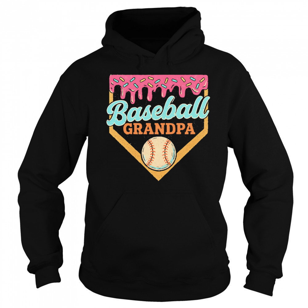 Baseball grandpa ice cream drip shirt Sweatshirt