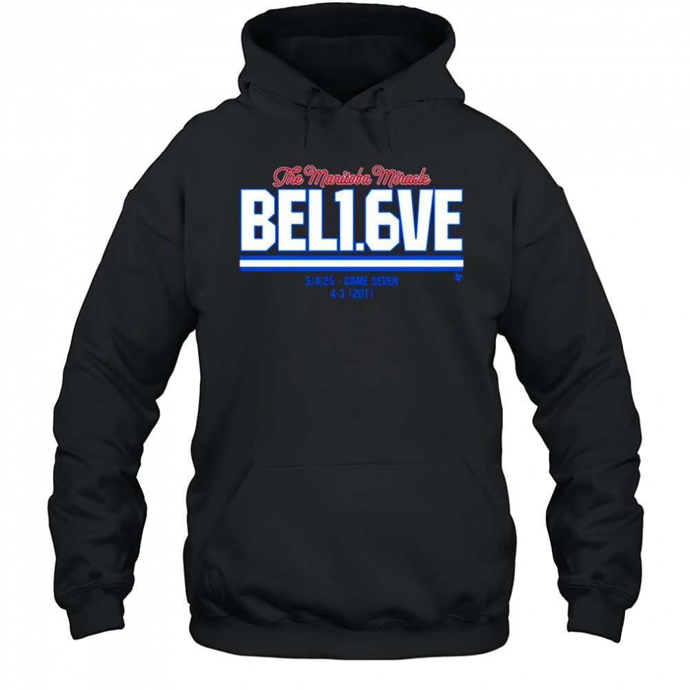 Believe In 1.6 Seconds Left Shirt Hoodie
