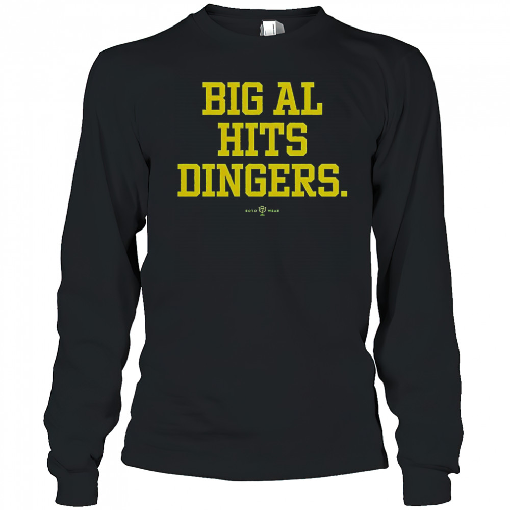 Big Al Hits Dingers T-Shirt Long Sleeved