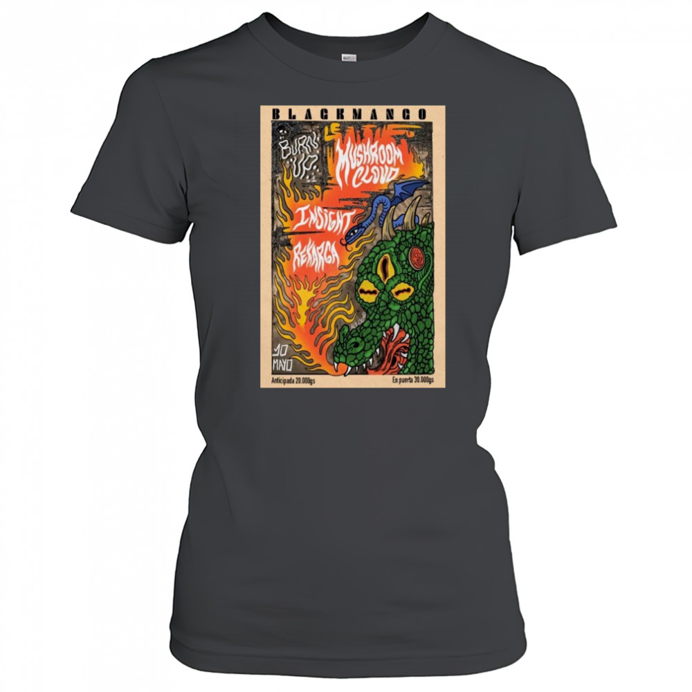 Black Mango Company May 102 2025 Burn Up Shirt Women's T-shirt