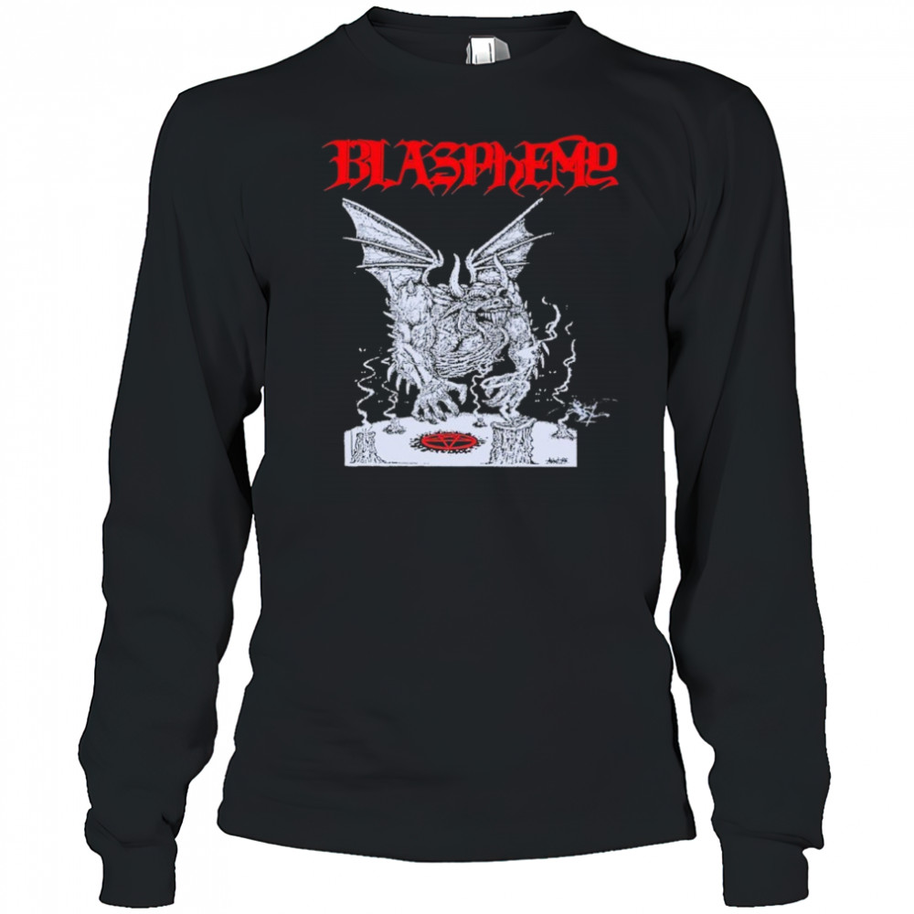 Blasphemey Ritual T-shirt Long Sleeved