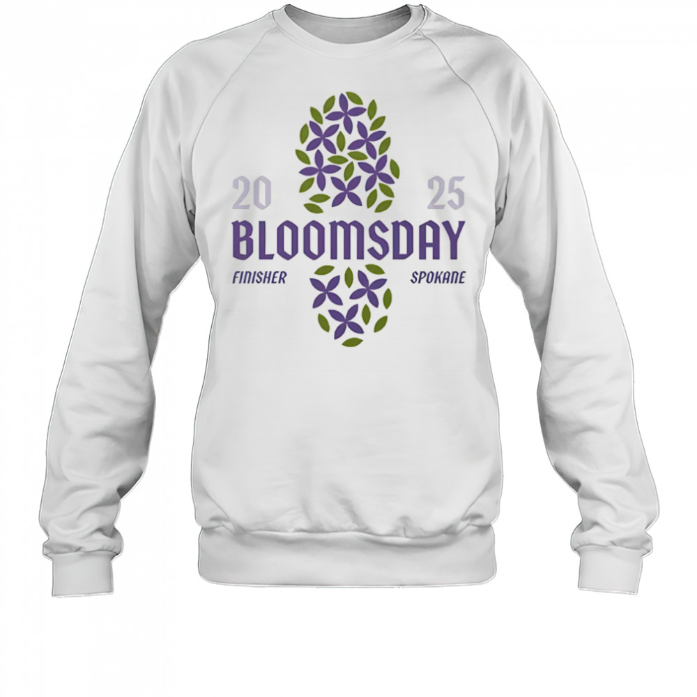 Bloomsday 2025 Finisher Spokane shirt Sweatshirt