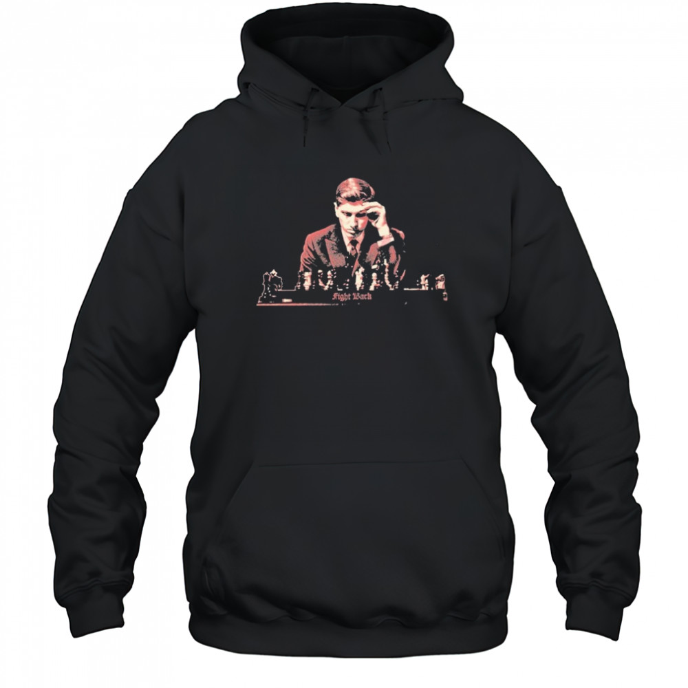 Bobby Fischer Fight Back T-shirt Hoodie