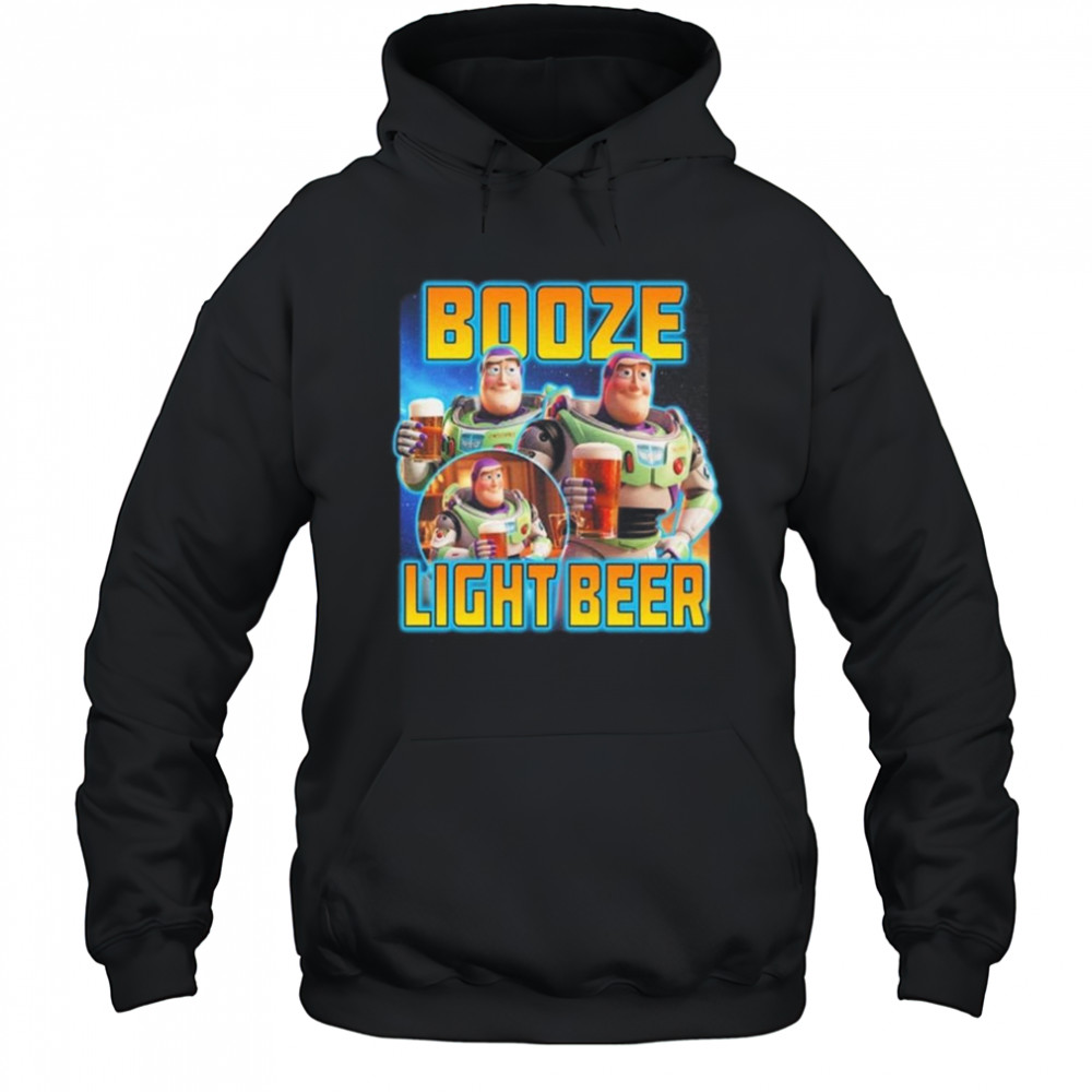 Booze Light Beer Shirt Hoodie