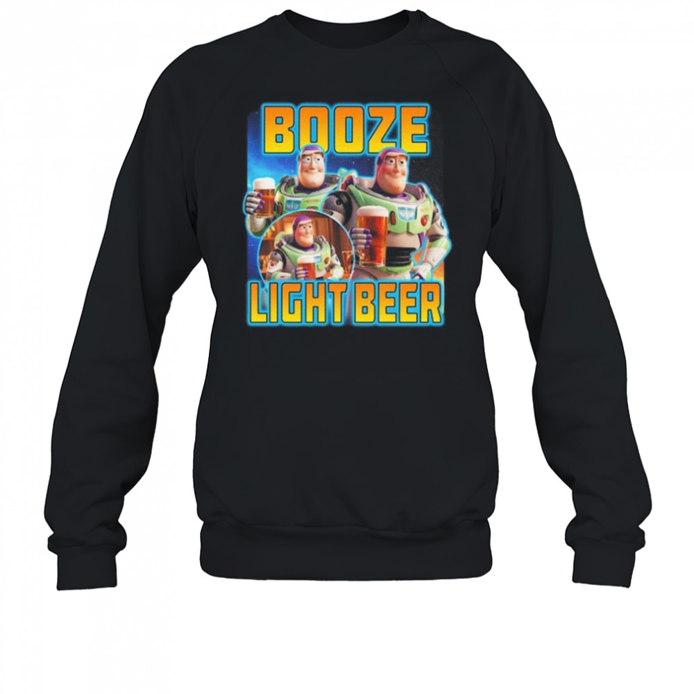 Booze Light Beer Shirt Sweatshirt