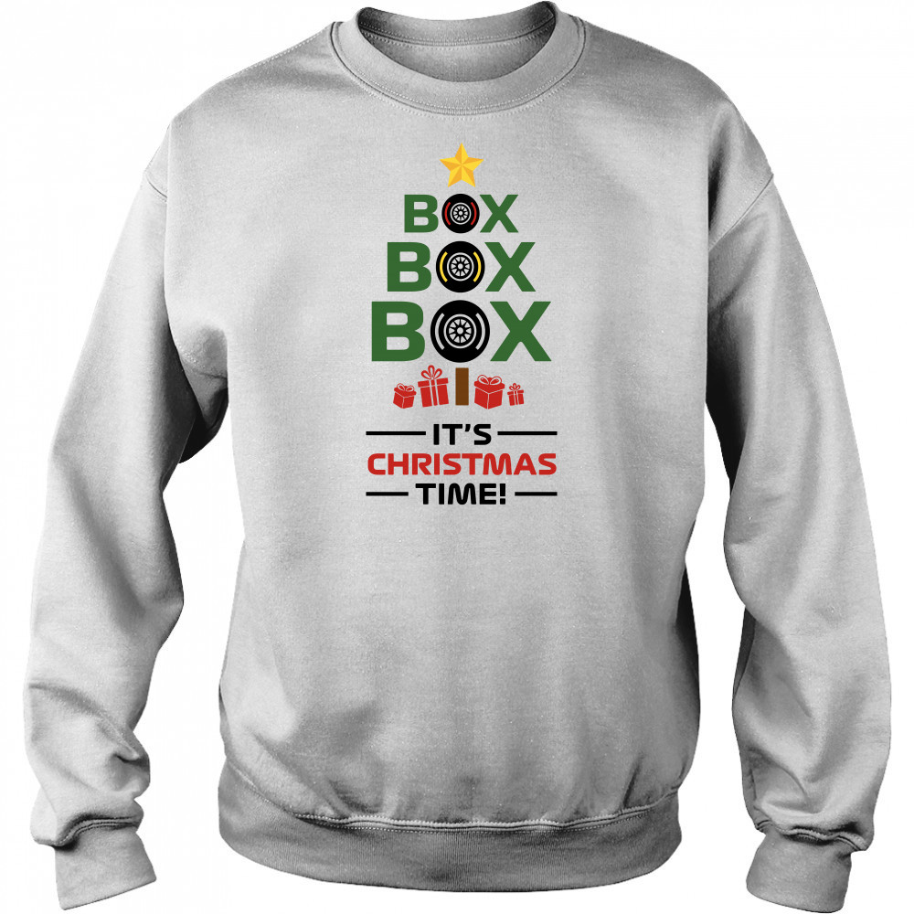 Box Box Box It’s Christmas Time F1 Xmas Hoodie