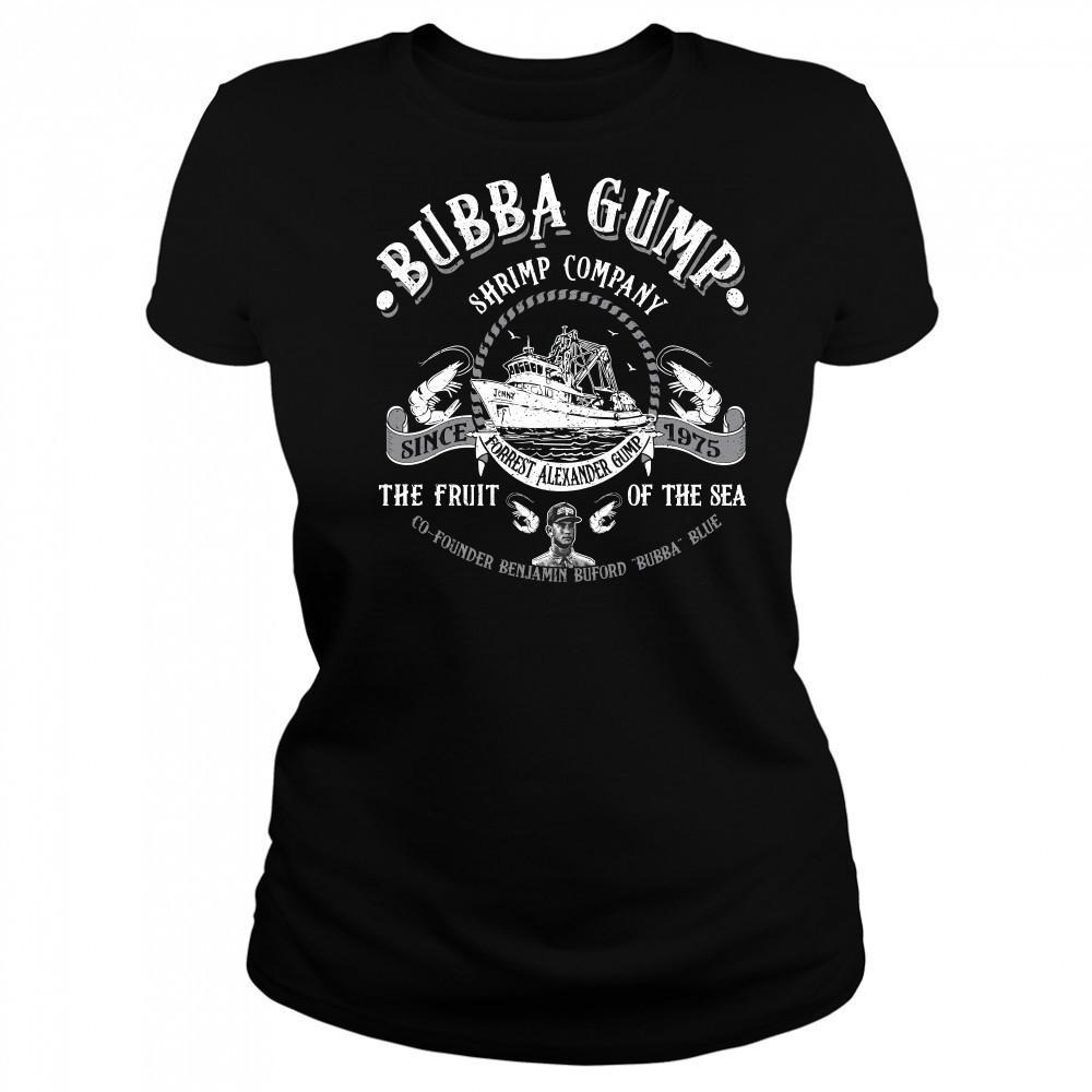 Bubba Gump Shrimp Co Forrest Gump 90s Movie Women's T-shirt