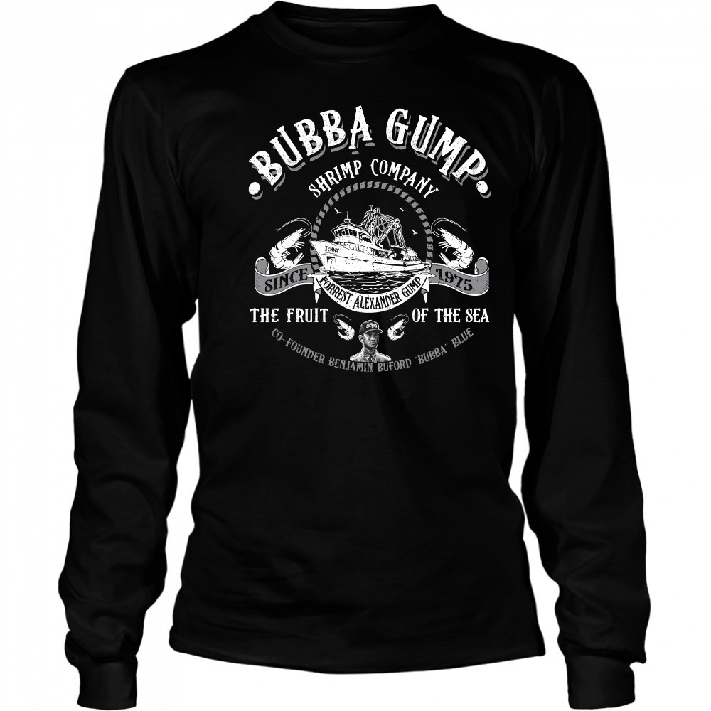 Bubba Gump Shrimp Co Forrest Gump 90s Movie Long Sleeved