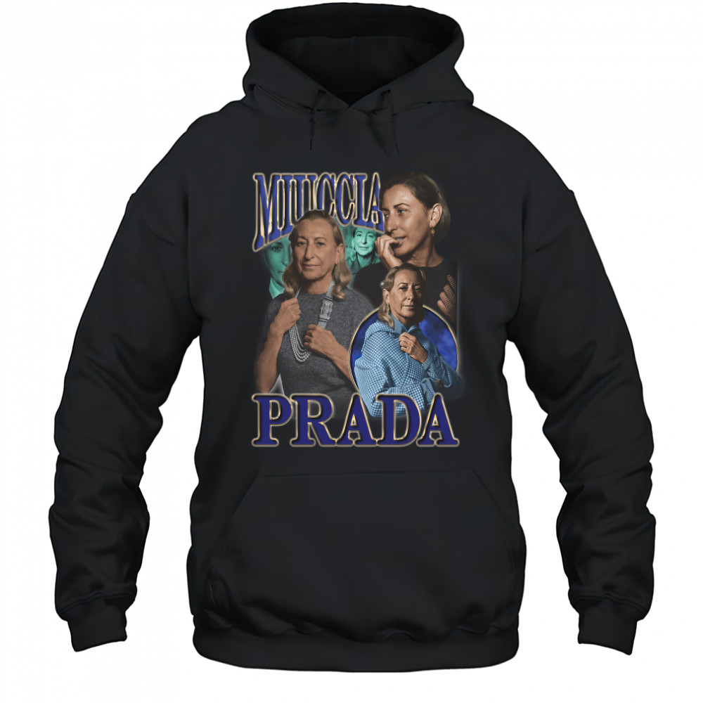 Camiseta Miuccia Prada Ffw Hoodie