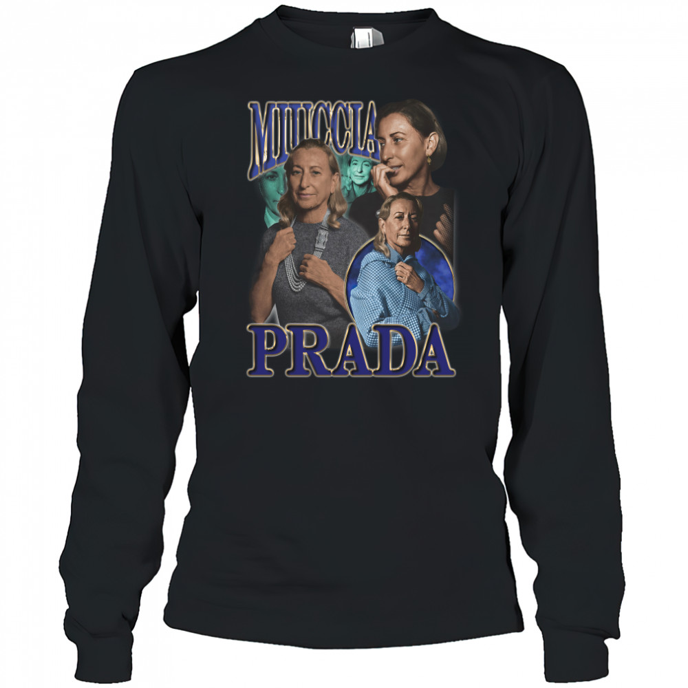Camiseta Miuccia Prada Ffw Long Sleeved