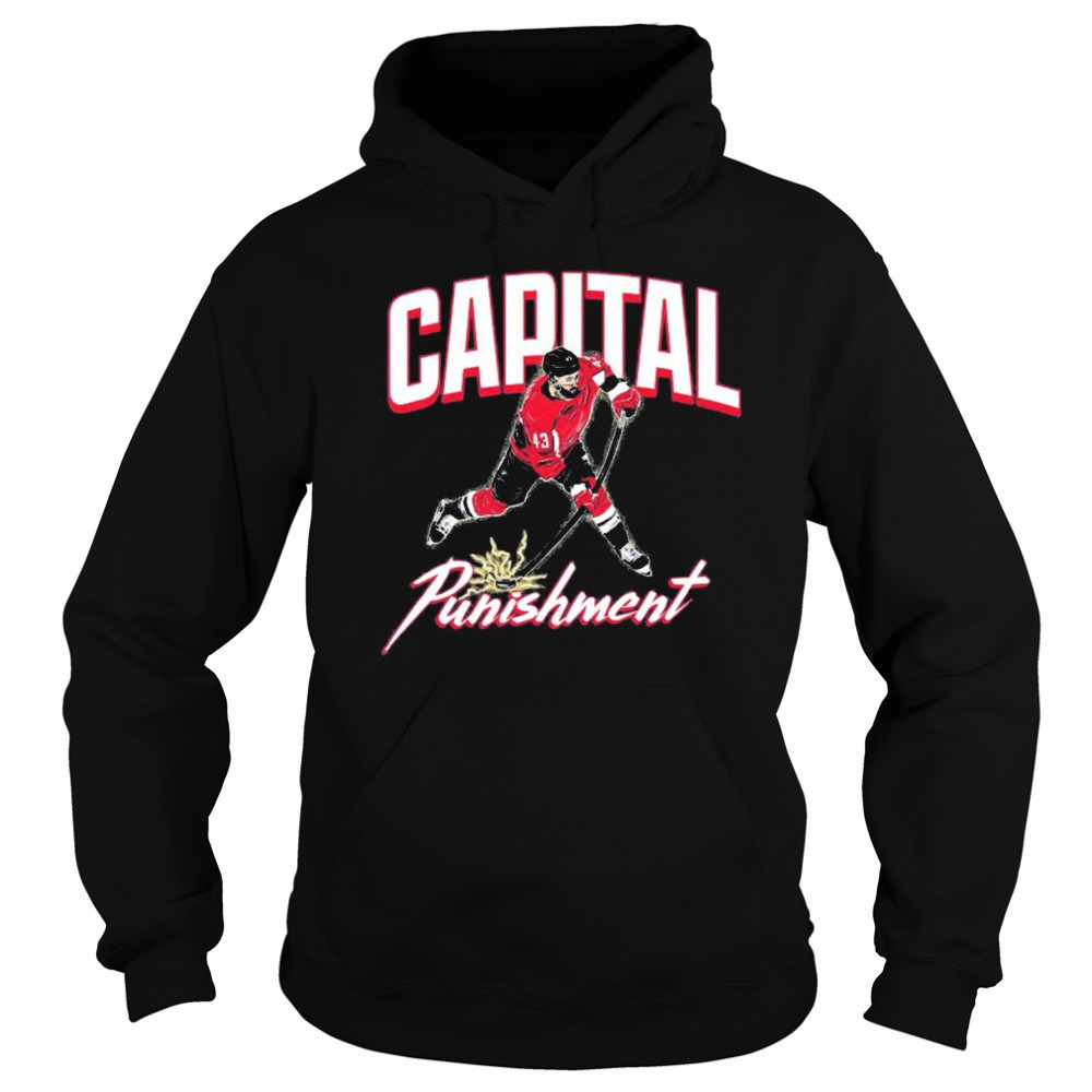 Capital Punishment Tom Wilson Washington Capitals Hockey t-shirt Sweatshirt