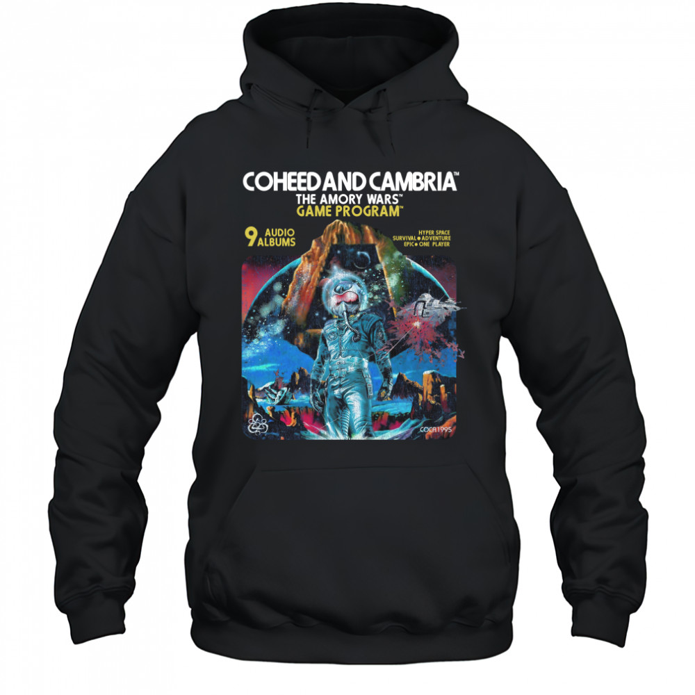 Coheed and Cambria The Amory Wars Game Program 9 audio albums Hoodie