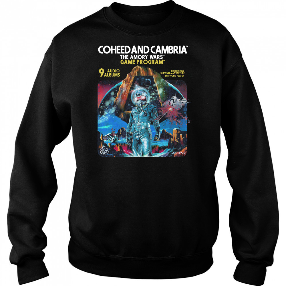 Coheed and Cambria The Amory Wars Game Program 9 audio albums Hoodie