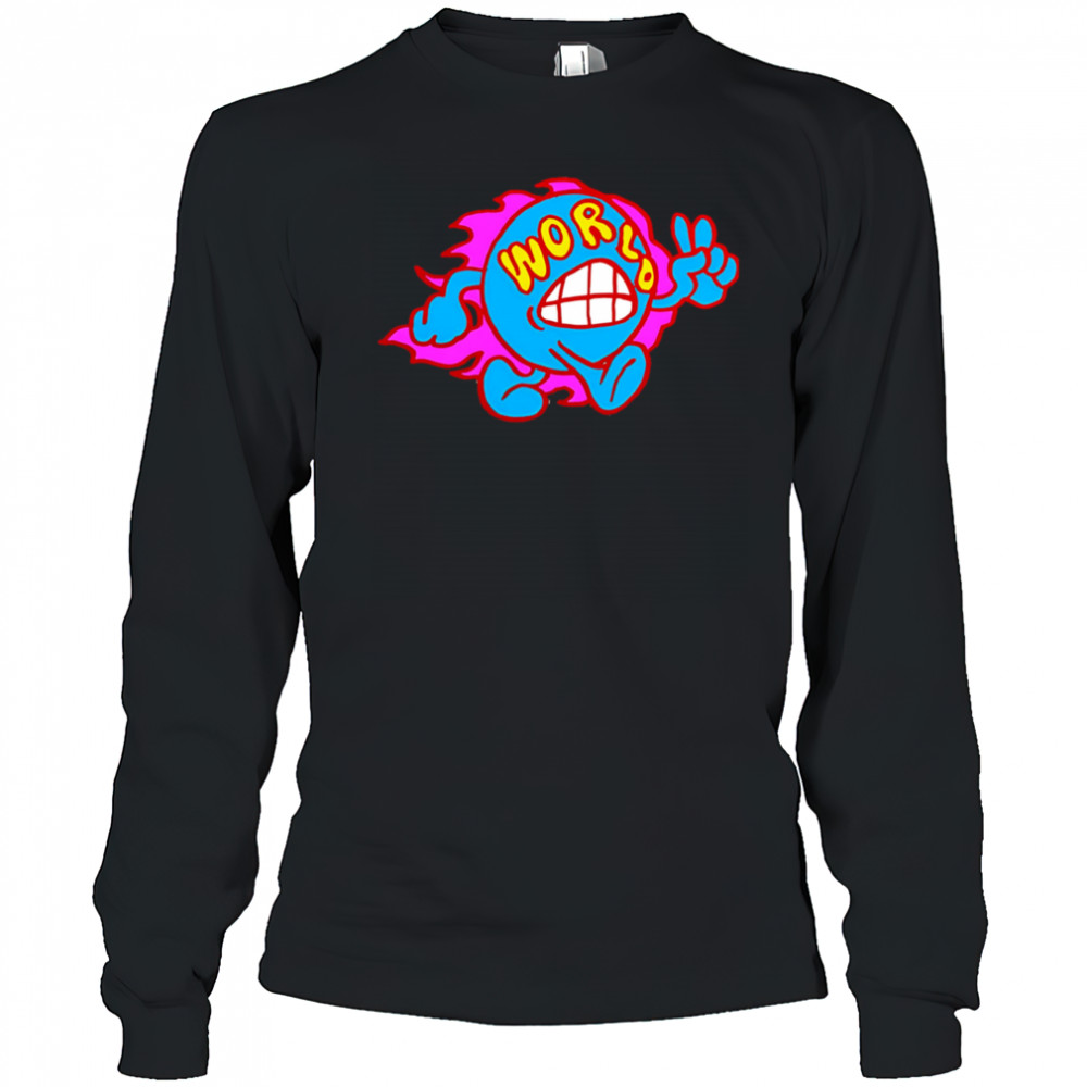 Coming Soon World hello shirt Long Sleeved