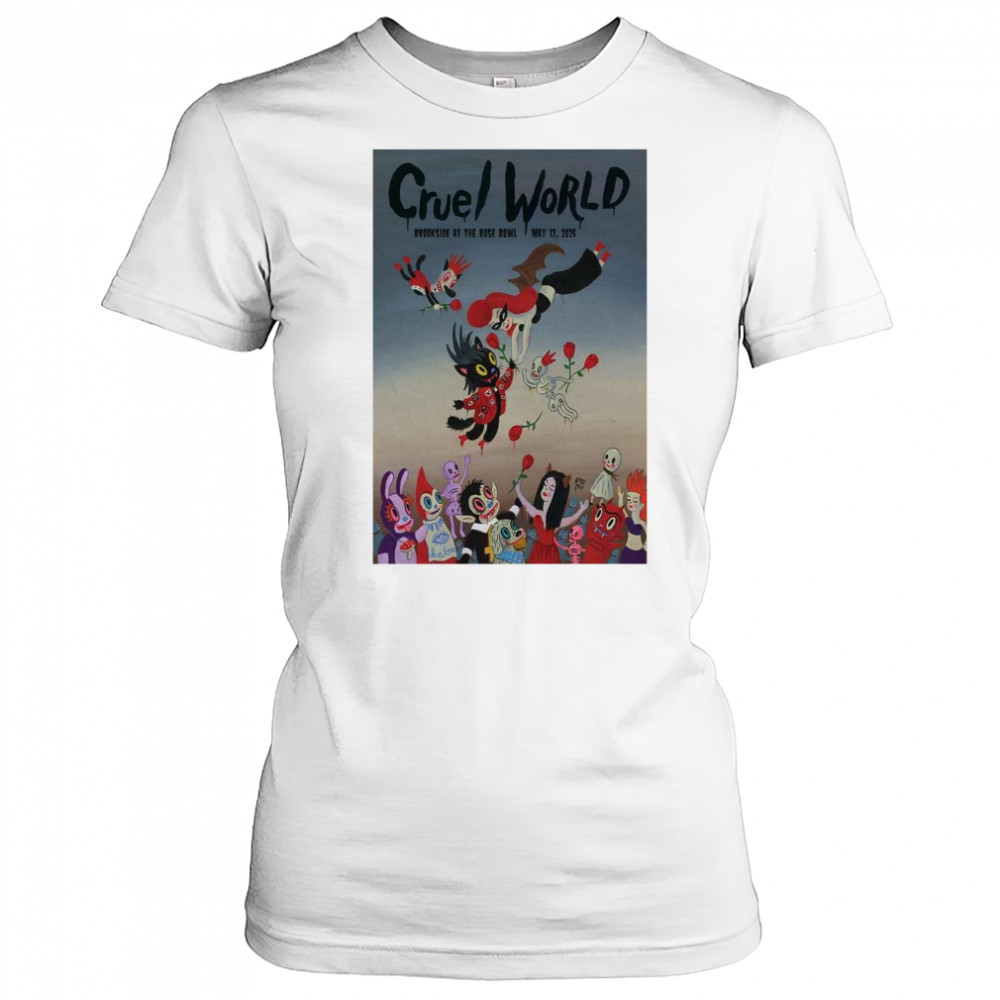 Cruel World Brookside Golf Course, Pasadena, CA May 17 2025 Tour t-shirt Women's T-shirt