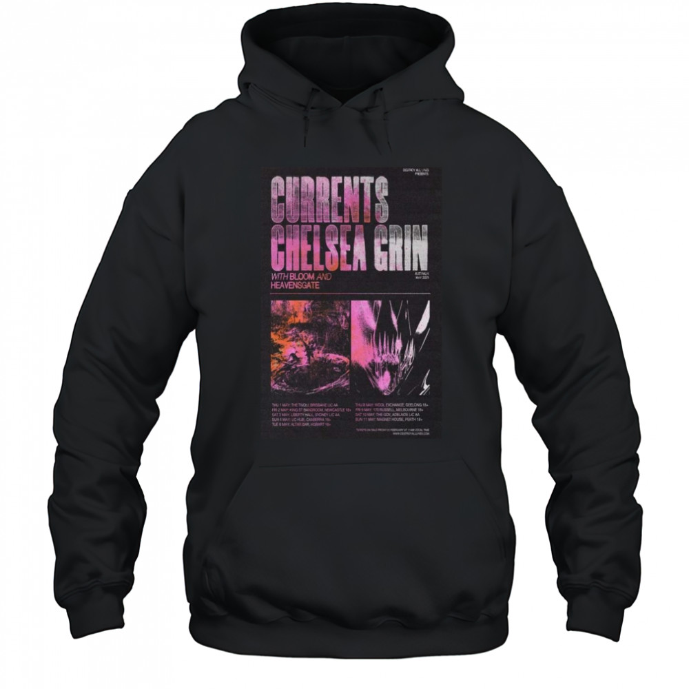 Currents Poster Australia May 2025 Tour Shirt Hoodie