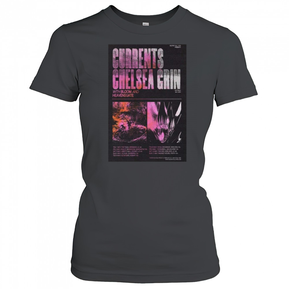 Currents Poster Australia May 2025 Tour Shirt Women's T-shirt