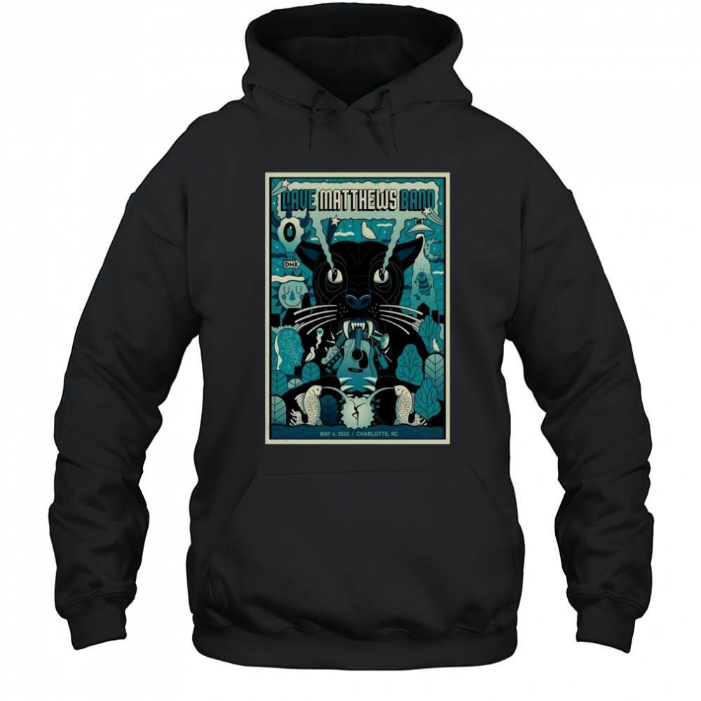 Dave Matthews Band May 4 2025 Charlotte NC Shirt Hoodie